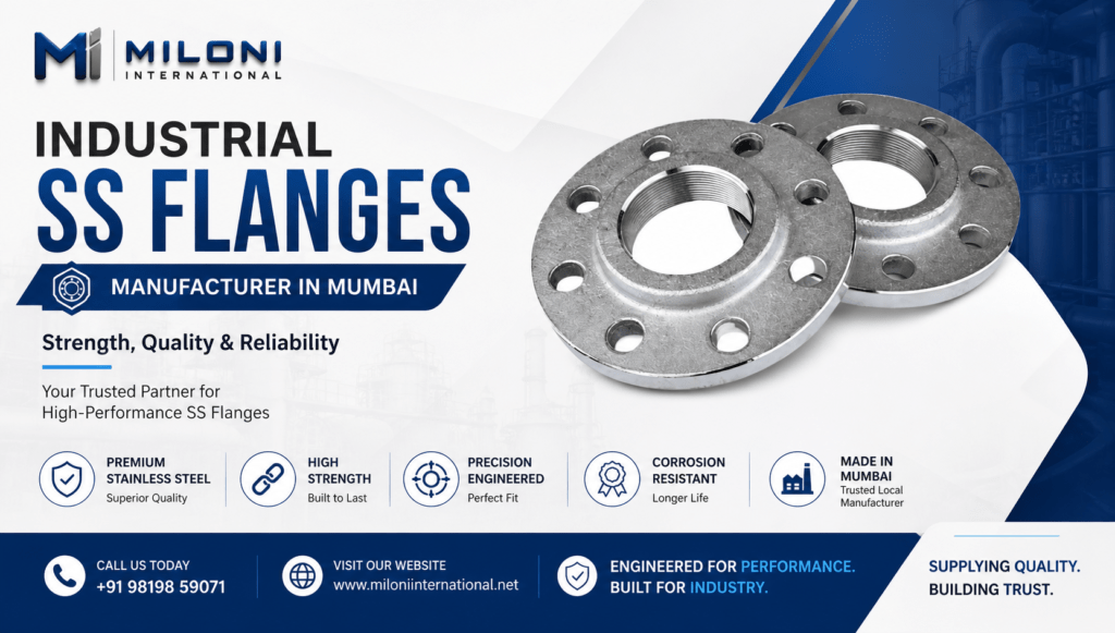 Industrial SS Flanges Manufacturer in Mumbai