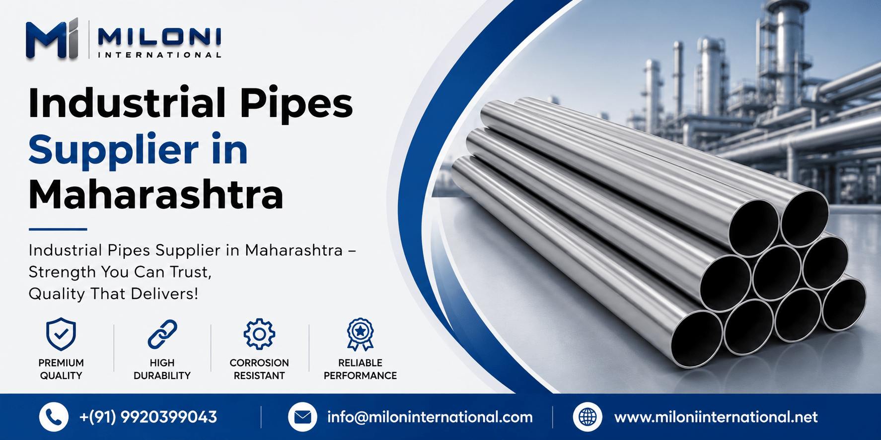 Industrial Pipes Supplier in Maharashtra